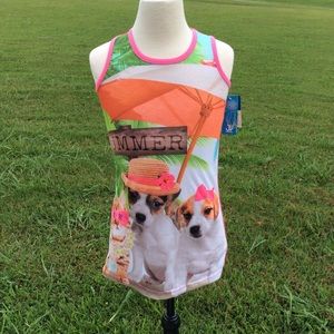 Girls night shirt gown new size 4 5 XS